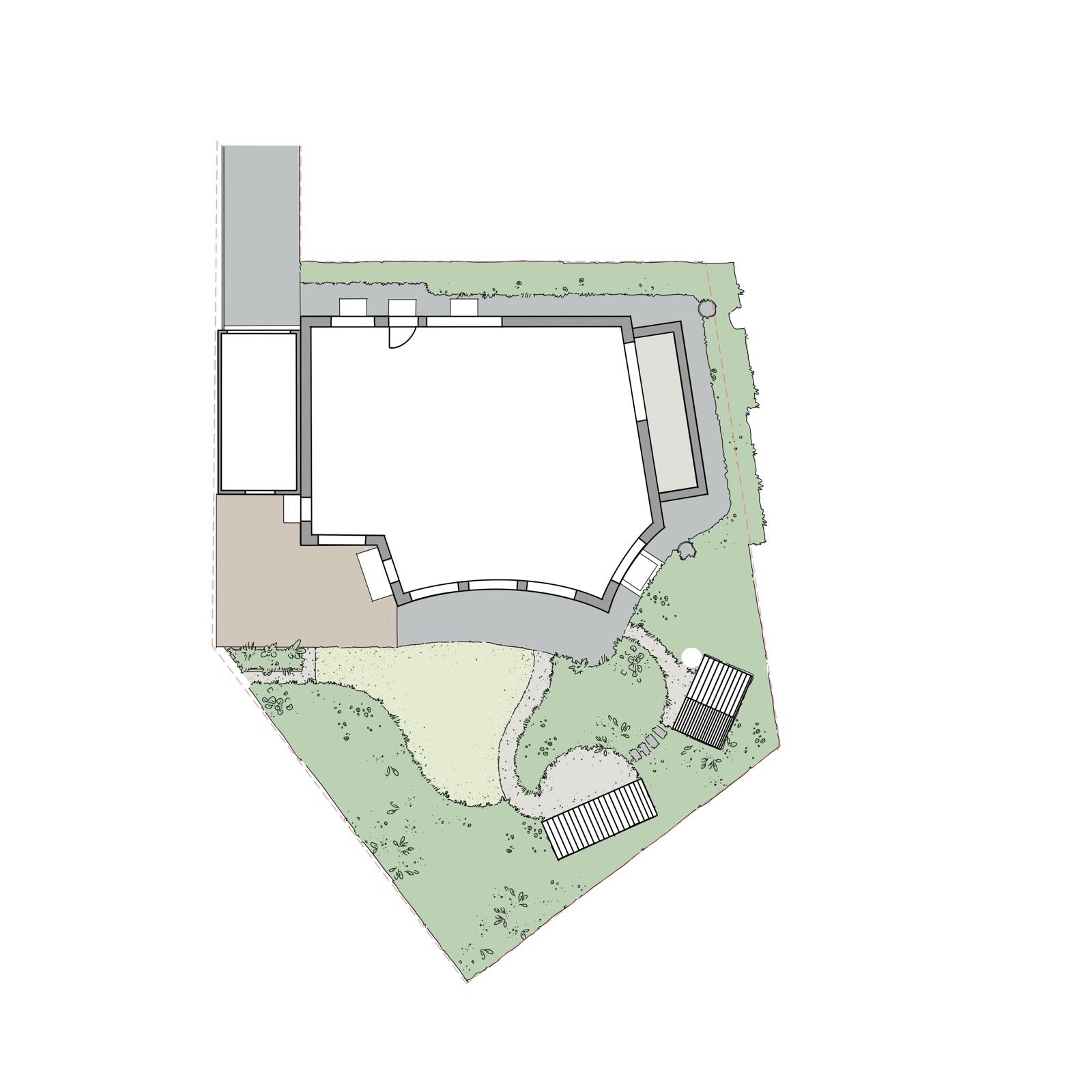 Stadium 2 — Flächen